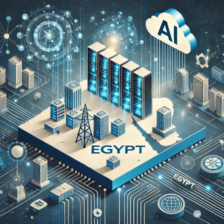 A square illustration representing the concept of web hosting in Egypt, featuring modern data centers with glowing server racks, a map of Egypt with d Web Hosting in Egypt A Square Illustration Representing The Concept Of Web Hosting In Egypt Featuring Modern Data Centers With Glowing Server Racks A Map Of Egypt With D